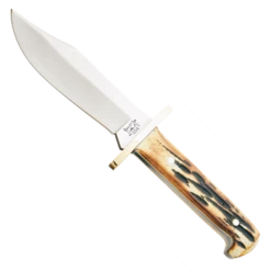 6 1/2″ Baby Bowie W/ Leather Sheath – 00 1/2 Pattern