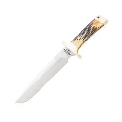 15 In. Genuine India Stag Bone Bowie – 503