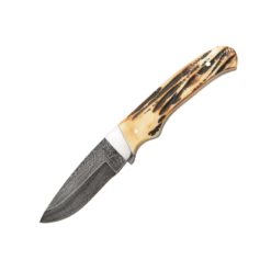7″ Genuine India Stage Bone™ Skinner Damascus – 548D