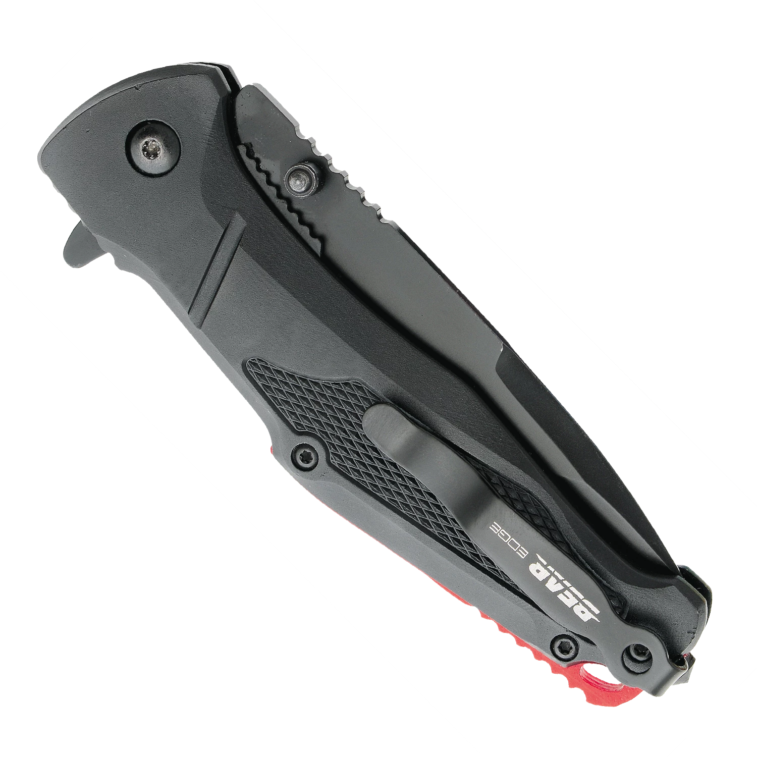 4-5/8″ Black And Red Assisted Opener – BE121 5 4-5/8″ Black And Red Assisted Opener – BE121 - Image 3