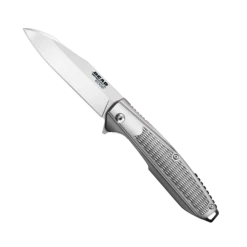 4-1/4″ Stainless Steel Handle With Reverse Tanto Blade – BE125