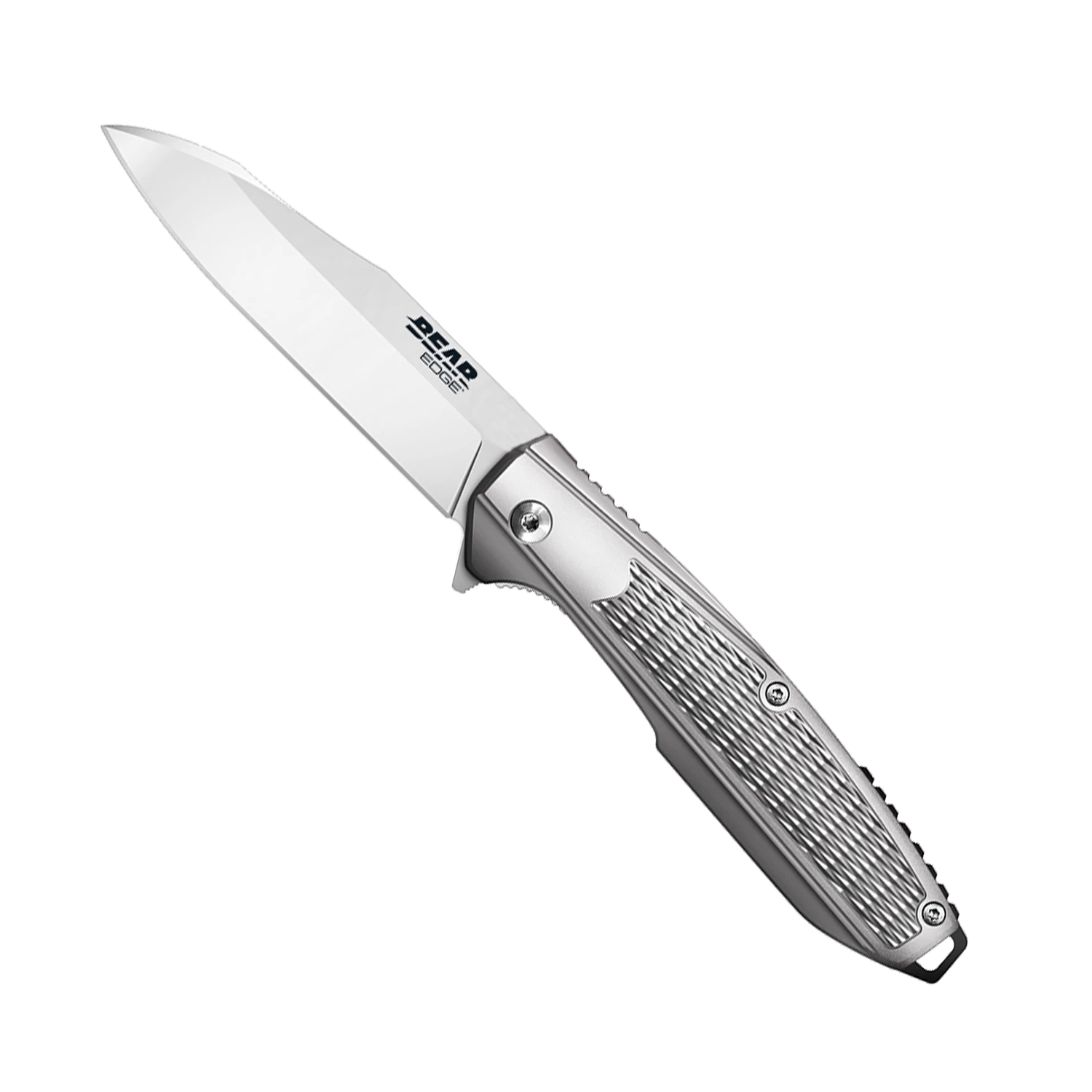 4-1/4″ Stainless Steel Handle With Reverse Tanto Blade – BE125 3 4-1/4″ Stainless Steel Handle With Reverse Tanto Blade – BE125