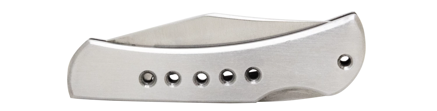 2-3/4″ Stainless Steel Lockback W/Designer Holes – 71115 5 2-3/4″ Stainless Steel Lockback W/Designer Holes – 71115 - Image 3