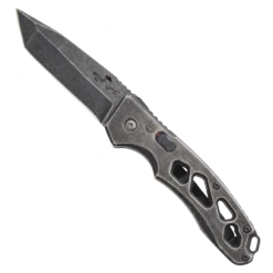 4″ Auto Bold Action® XII Stonewashed Titanium – AC-1200-Ti-SW