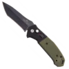 4-1/2″ Auto Bold Action® V Black/OD Green G10 Handle With Black Blade – AC-500-B4-B -BEAR AND SON CUTLERY Sales AC 500 B4 B 1