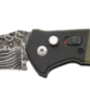 4-1/8″ Bold Action V Black & Green Damascus – AC-500-B4-LD