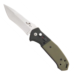 4-1/2″ Auto Bold Action® V Black/OD Green G10 Handle With Bead Blast Blade – AC-500-B4-P