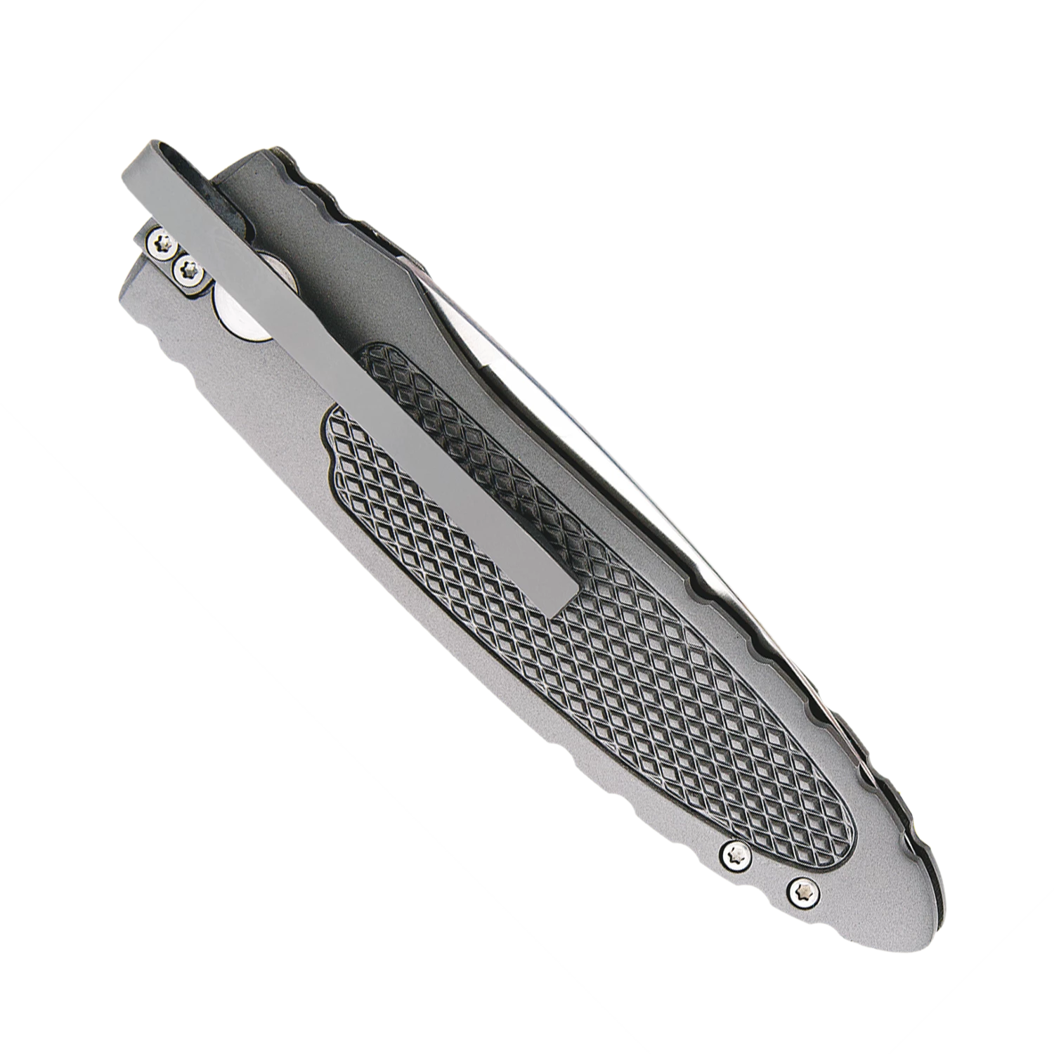 4″ Incognito Auto Stainless Steel Handle Satin Finish Blade ||Steve Jernigan Design|| – AC-800-S 3 4″ Incognito Auto Stainless Steel Handle Satin Finish Blade ||Steve Jernigan Design|| – AC-800-S - Image 2