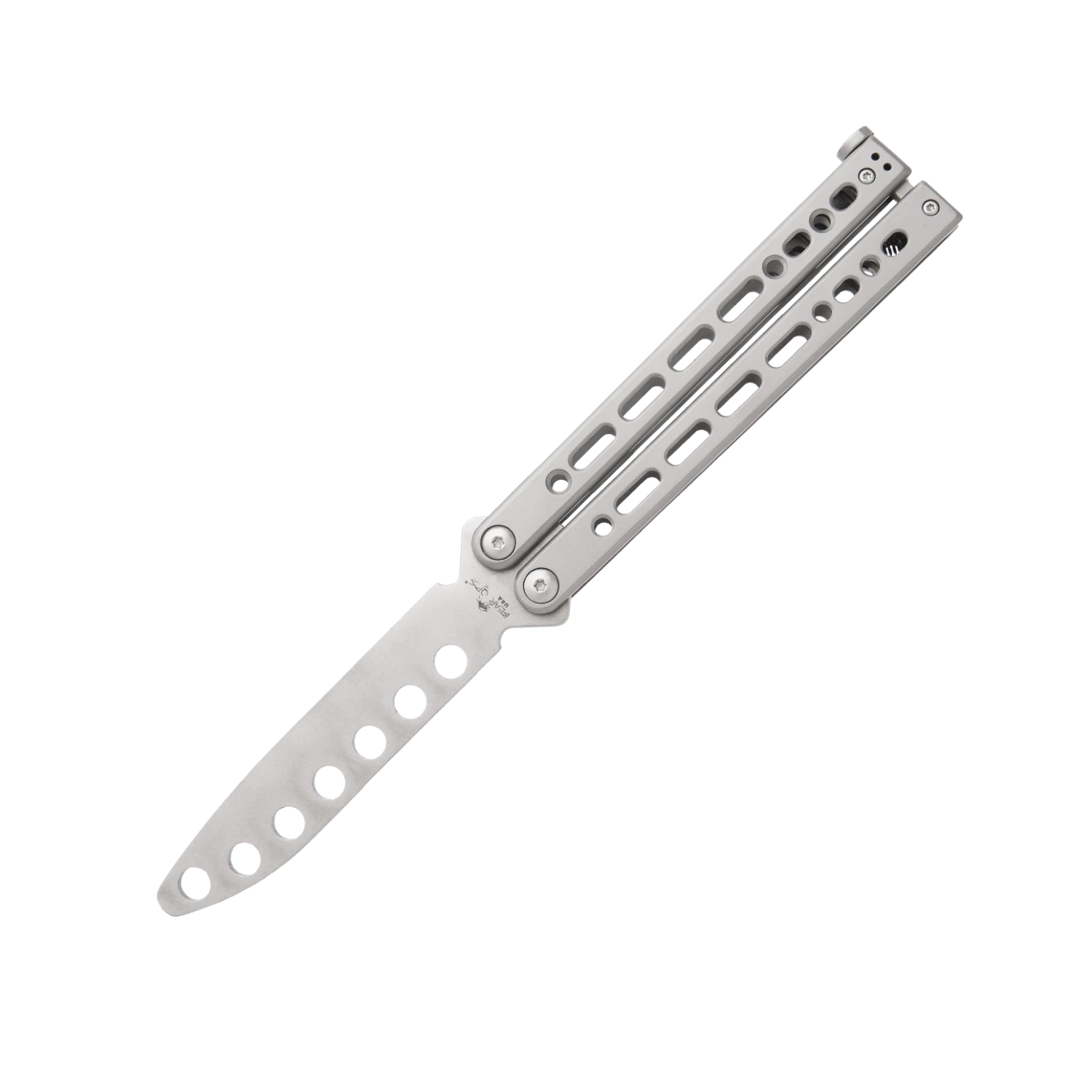 Bear Song® VIII Grey Stainless Handle With Trainer Blade – B-821-SS-S 3 Bear Song® VIII Grey Stainless Handle With Trainer Blade – B-821-SS-S