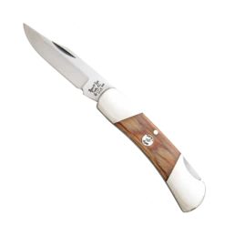 3″ Heritage Walnut Lockback Upswept – C226