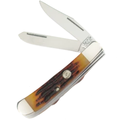 3″ Red Stag Bone 2-Blade Little Trapper – CRSB54 1/2