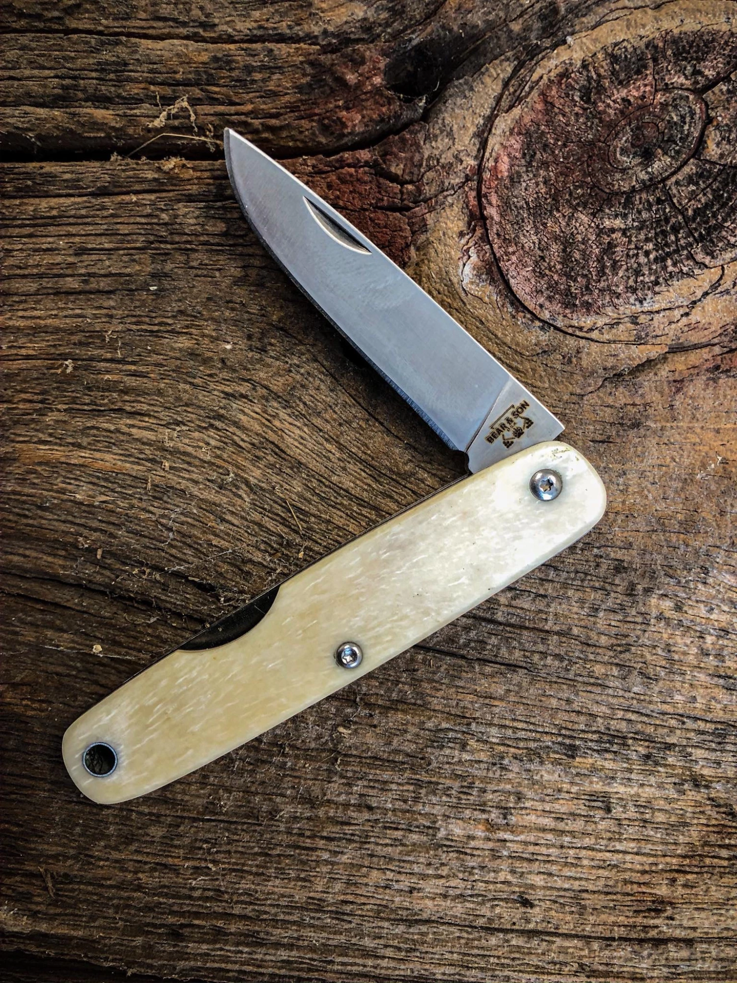 3-1/2″ White Smooth Bone Slip Joint Executive – WSB79 4 3-1/2″ White Smooth Bone Slip Joint Executive – WSB79 - Image 2