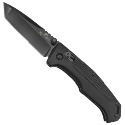 3-3/4″ Black Aluminum Slide Lock Modified Tanto Point – MC-510-AIBK-B