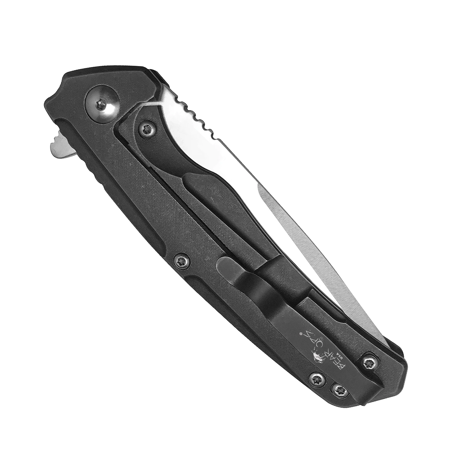 4″ Titanium Flipper With Carbon Fiber Front – MC-700-CFTI-S 6 4″ Titanium Flipper With Carbon Fiber Front – MC-700-CFTI-S - Image 4