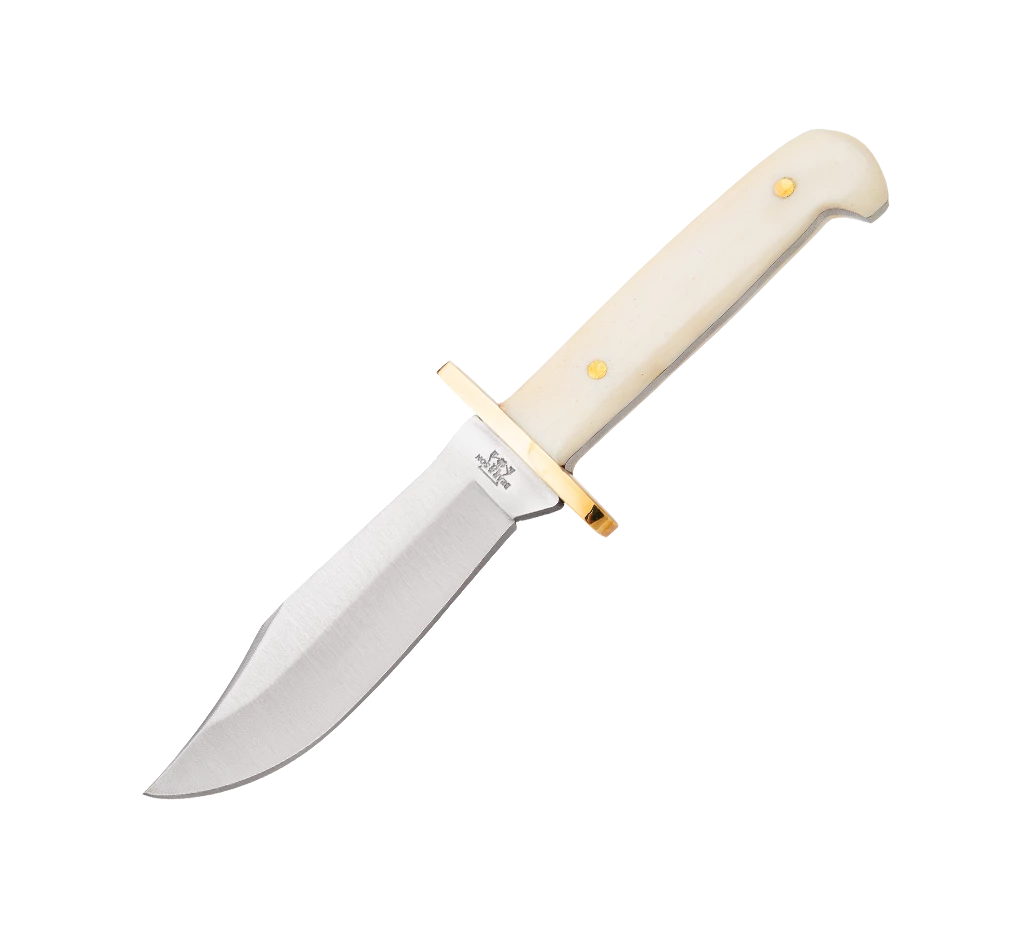 6 1/2″ Baby Bowie W/ Leather Sheath – 00 1/2 Pattern 4 6 1/2″ Baby Bowie W/ Leather Sheath – 00 1/2 Pattern - Image 2