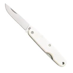 3-1/2″ White Smooth Bone Slip Joint Executive – WSB79